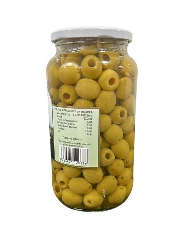 Aceitunas Manzanilla Deshuesadas Sabor Anchoa - Chicón Antequera-3 Aceitunas Manzanilla Deshuesadas Sabor Anchoa - Chicón Antequera