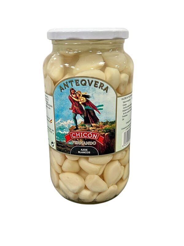 Ajos Blancos en Aceite - Chicón Antequera