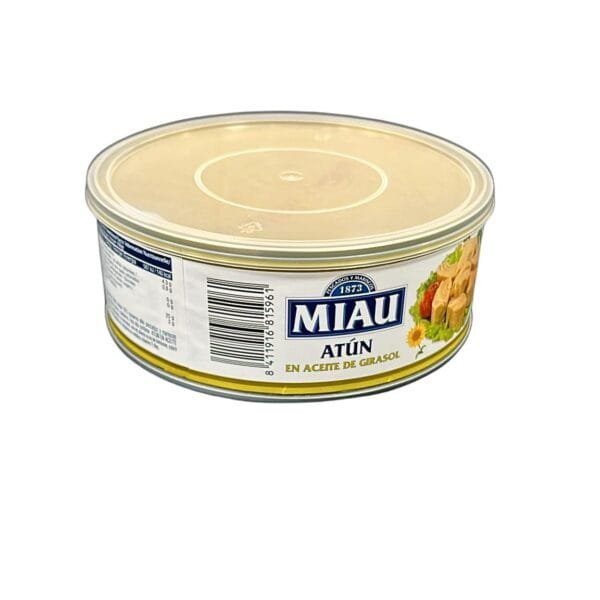 Atún Claro en Aceite de Girasol - Miau-3 Atún Claro en Aceite de Girasol - Miau