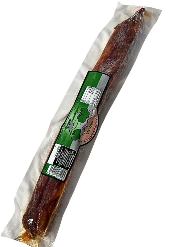 Lomo ibérico de bellota Los Hermanitos corte lonchas veteado grasa