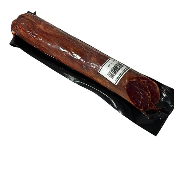 Detalle caña de lomo ibérico bellota 100% raza ibérica Salamanca textura