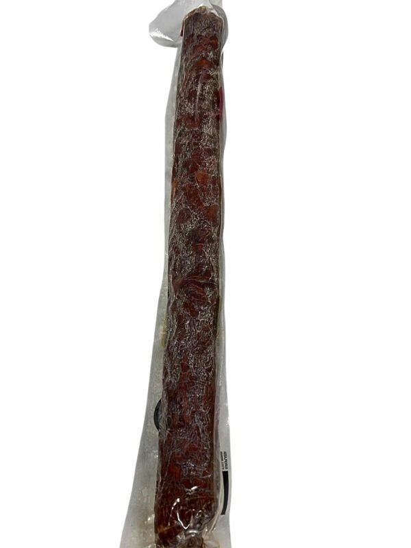 Detalle de curación artesanal chorizo vela de Salamanca