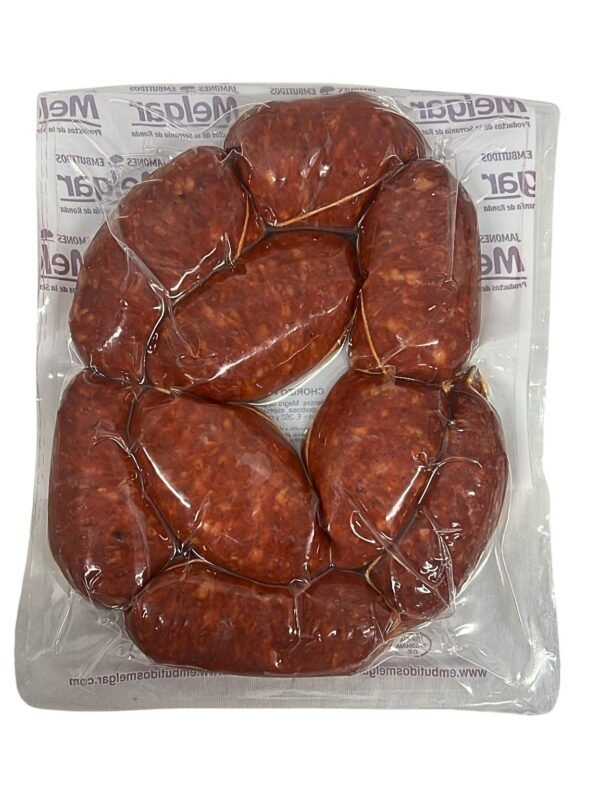 Chorizo de pollo artesano Melgar pieza entera Arriate Serranía de Ronda Málaga