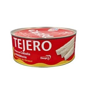 Filetes de Caballa de Andalucía en Aceite de Girasol - Tejero