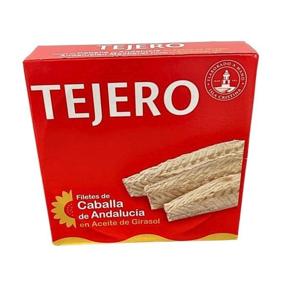 Filetes de Caballa de Andalucía en Aceite de Girasol - Tejero