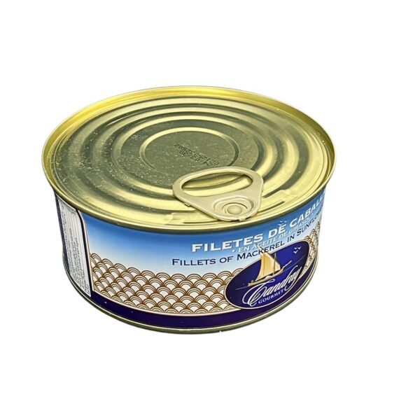 Filetes de Caballa en Aceite de Girasol - Herpac