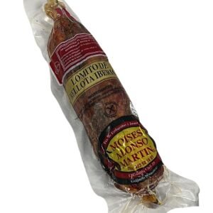 Lomito ibérico de bellota Moisés Alonso pieza entera presa adobada obrador artesano Guijuelo Salamanca