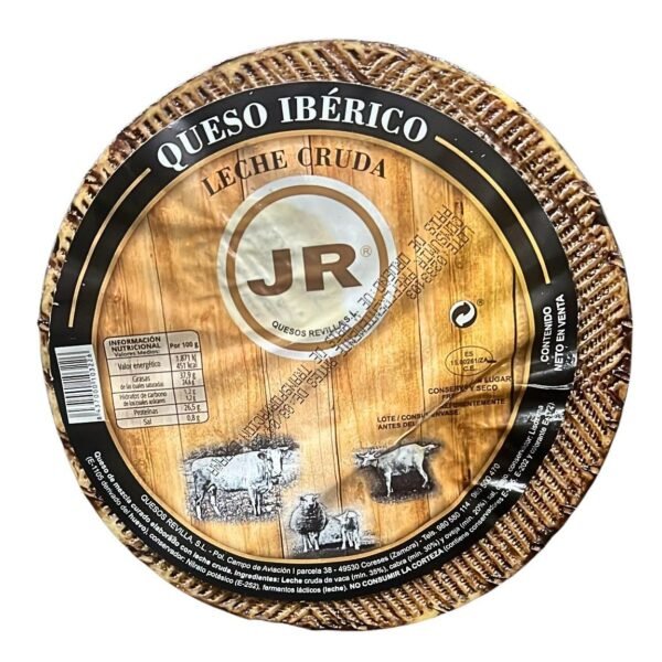 Queso Ibérico de Leche Cruda - Quesos JR-2 Queso Ibérico de Leche Cruda - Quesos JR