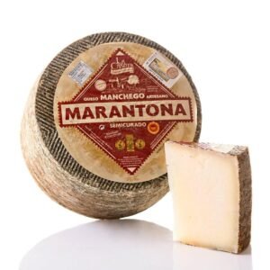 Queso Manchego Artesano Semicurado D.O.P. - Marantona