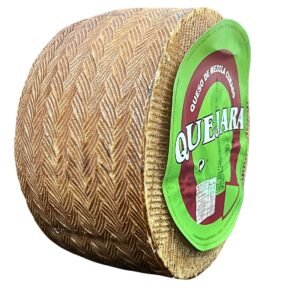 Queso mezcla curado viejo leche cruda Quejara pieza entera cilíndrica corteza natural Castilla La Mancha