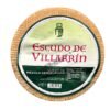 Queso semicurado de vaca y oveja Escudo de Villarrín corte