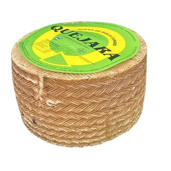 Queso Viejo de Oveja - Quejara-1 Queso de oveja curado leche cruda Quejara pieza entera corteza natural
