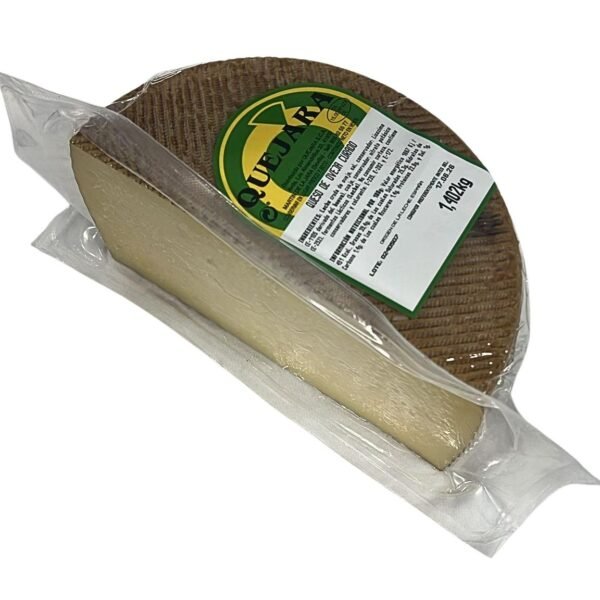 Mitad queso oveja leche cruda artesano Quejara Martín de la Jara Sevilla