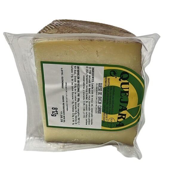 Cuña queso oveja leche cruda artesano Quejara Martín de la Jara Sevilla