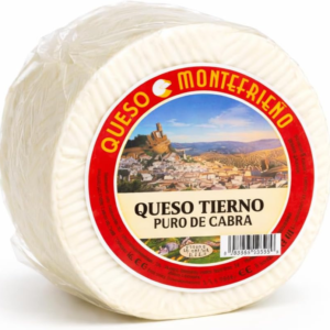 Queso tierno puro de cabra Montefrieño pieza entera