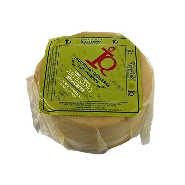 Queso de Oveja Curado en Aceite de Oliva - IQ