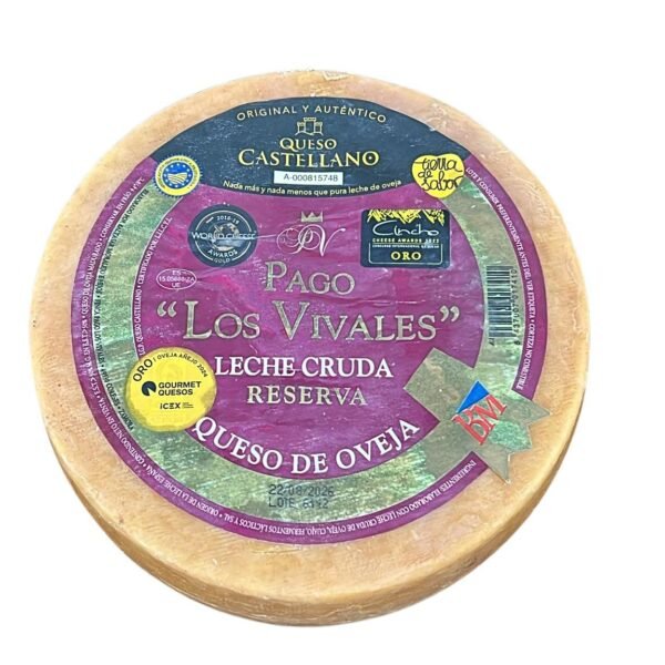 Tabla gourmet con queso oveja reserva leche cruda Pago Los Vivales Zamora Castilla y Leon