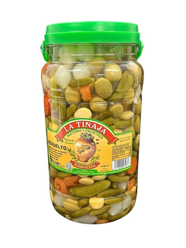 Revuelto de Aceitunas y Encurtidos Caseros - La Tinaja