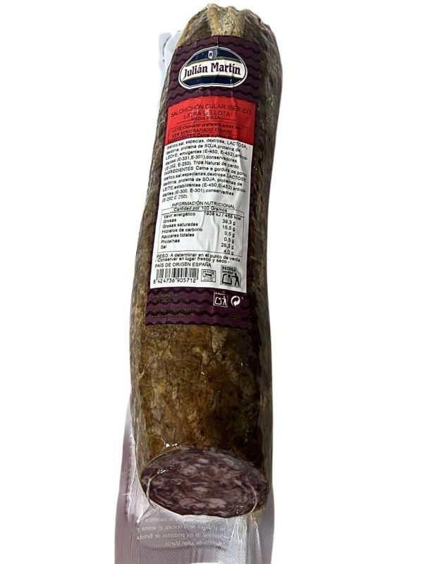 Salchichón Cular Ibérico de Bellota - Julián Martín