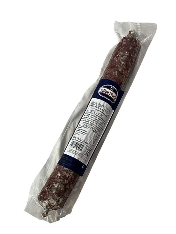 Tabla embutidos ibéricos con salchichón roscal Julián Martín Guijuelo Salamanca