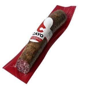 Salchichón ibérico de bellota extra Cayo Rodriguez pieza entera Ledrada Salamanca DOP Guijuelo