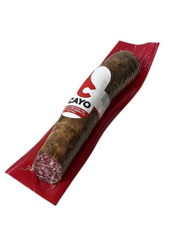 Salchichón ibérico de bellota extra Cayo Rodriguez pieza entera Ledrada Salamanca DOP Guijuelo