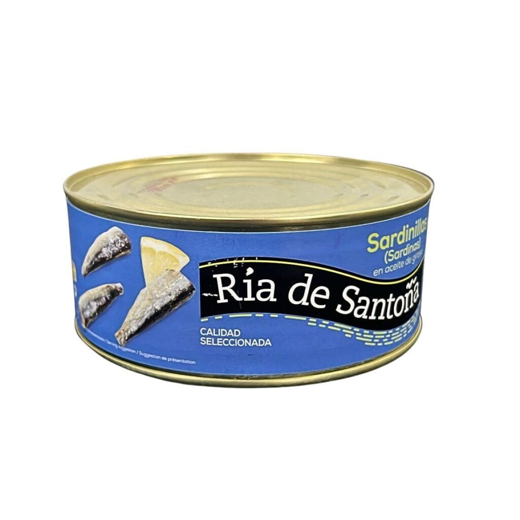 Lata grande de sardinillas en aceite de girasol Ría de Santoña