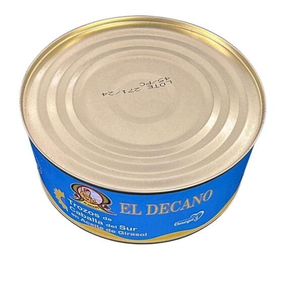 Trozos de Caballa en Aceite de Girasol - El Decano