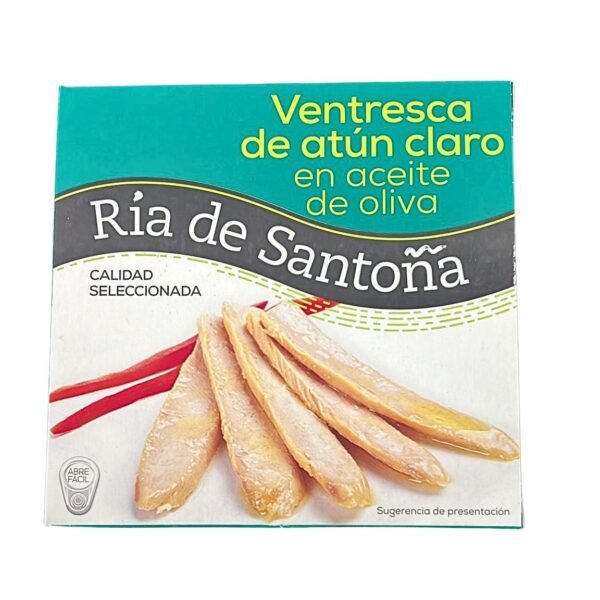 Ventresca de Atún Claro en Aceite de Oliva - Ría de Santoña-1 Ventresca de Atún Claro en Aceite de Oliva - Ría de Santoña