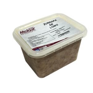 Zurrapa de Lomo Blanca - Melgar-1 Zurrapa de lomo blanca artesana Melgar Arriate Serranía de Ronda Málaga en tarrina