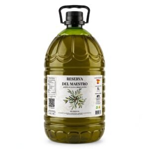 Garrafa de aceite de oliva virgen extra sin filtrar Reserva del Maestro 5L — Almacén Ibérico