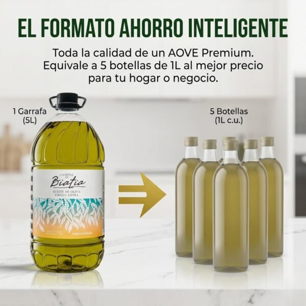 Aceite de Oliva Virgen Extra Picual · Campos de Biatia