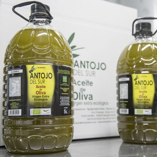AOVE ecológico sin filtrar Antojo del Sur de la Sierra Sur de Sevilla servido en cuenco