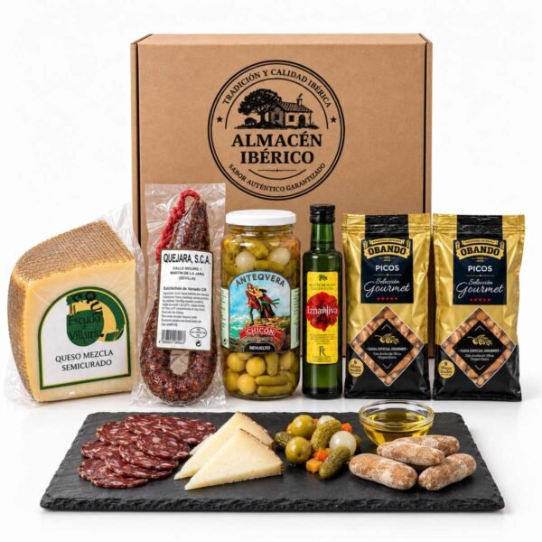 Degustación de queso, salchichón de venado, encurtidos y picos rústicos Obando
