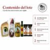 Contenido de la cesta gourmet variada de Almacén Ibérico