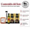 Contenido de la cesta de embutidos: cinco unidades, incluidas dos bolsas de picos Obando