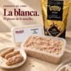 Zurrapa de lomo blanca Melgar en tarrina de 500 g acompañada de una bolsita de picos Obando